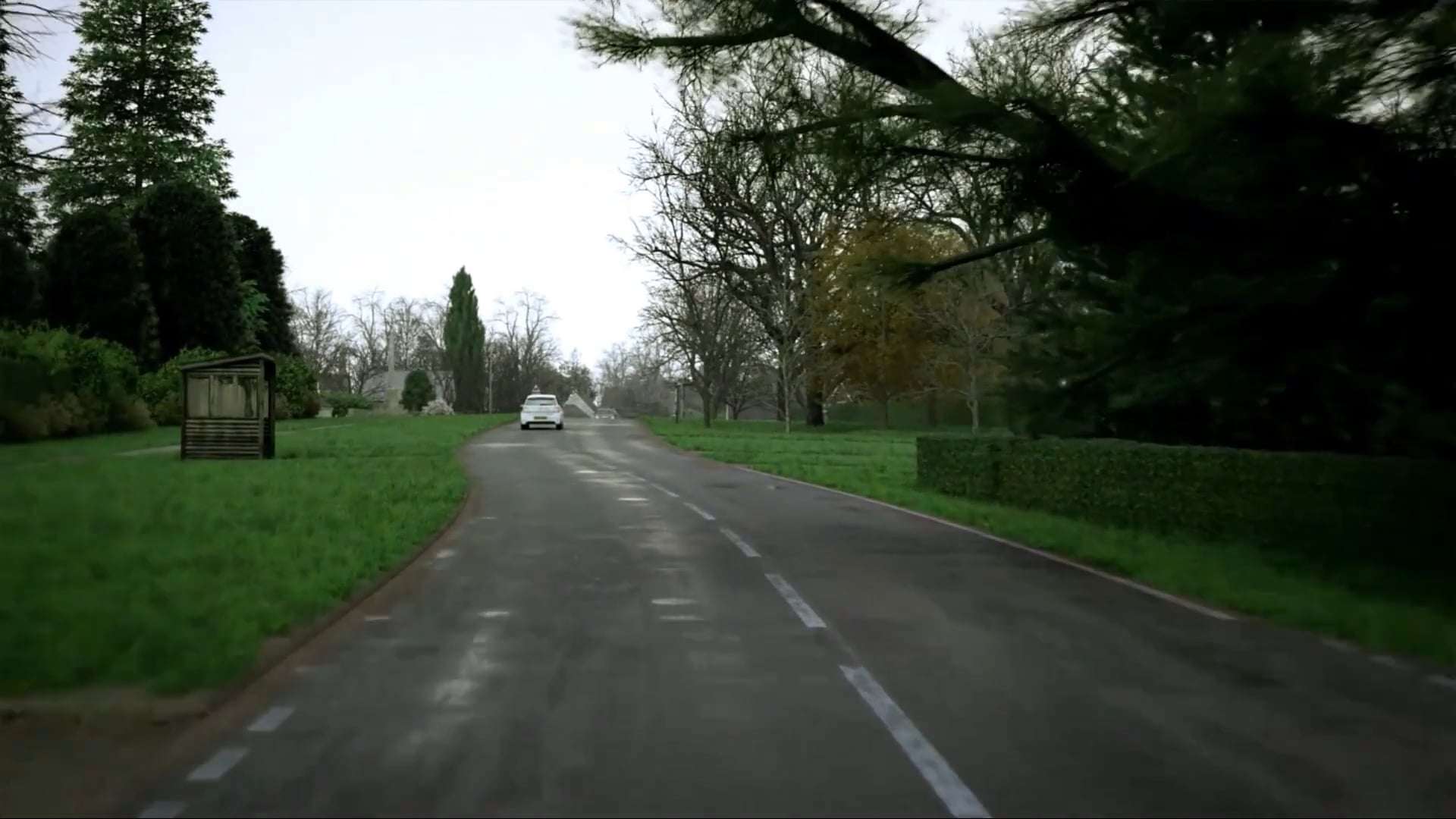 Picture of hazard perception clip 10