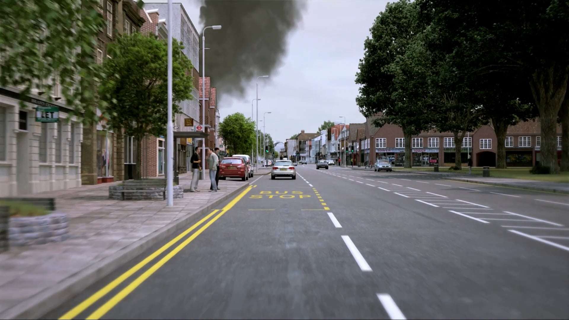 Picture of hazard perception clip 20