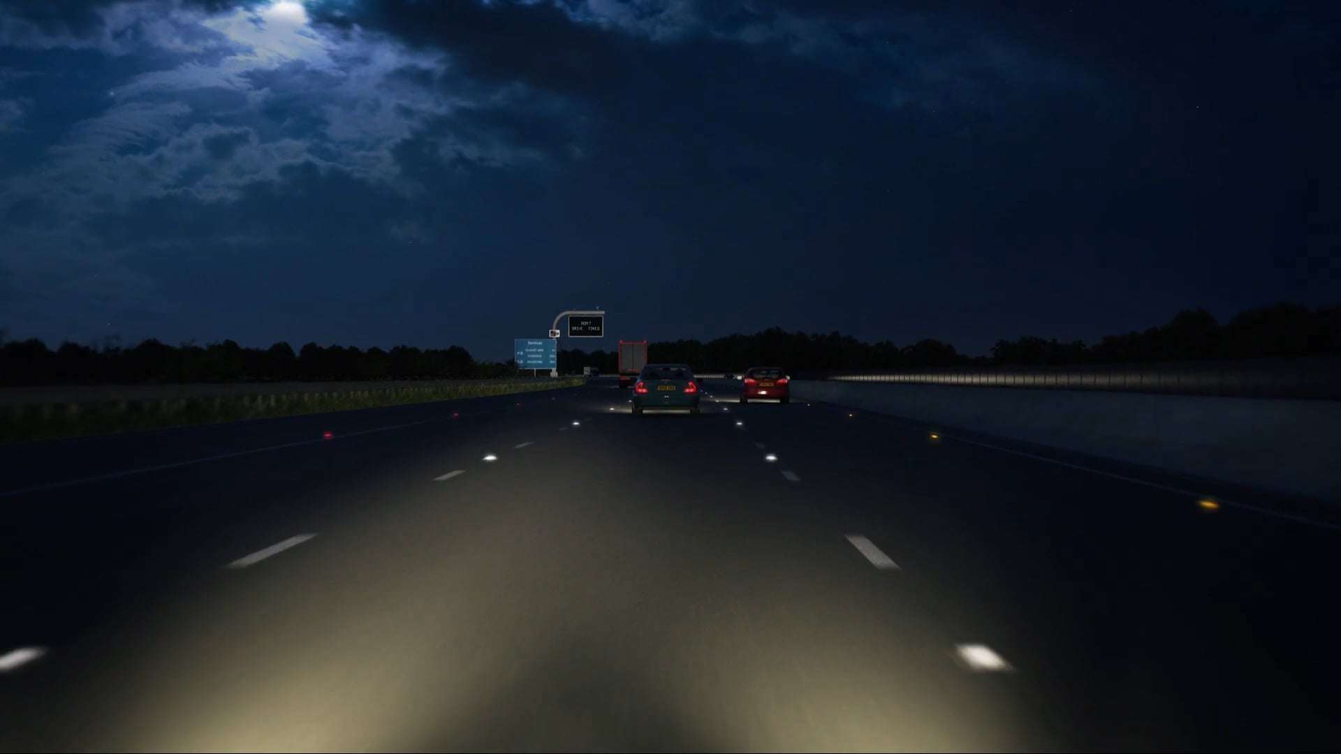 Picture of hazard perception clip 28