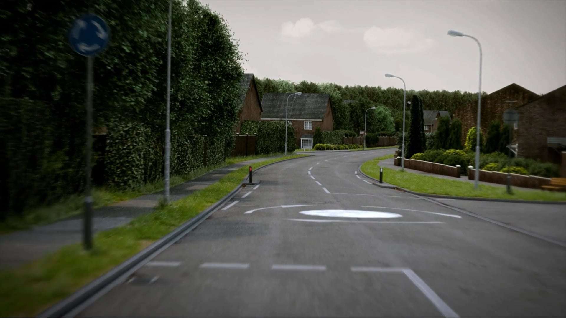 Picture of hazard perception clip 34